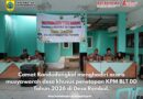 Musyawarah Desa Khusus Penetapan KPM BLT DD Desa Rembul